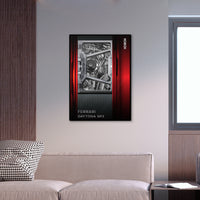 Lego 42143 Ferrari Daytona SP3 Display Wallboard