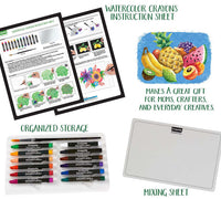 Crayola Signature Water Colour Crayons 12 Pack