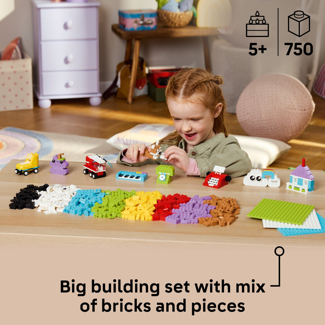 LEGO 11044 Classic Creative Build and Play Box