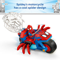 LEGO 11206 Marvel Spidey And His Amazing Friends Spidey On his Motorcycle vs. Rhino