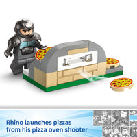 LEGO 11206 Marvel Spidey And His Amazing Friends Spidey On his Motorcycle vs. Rhino