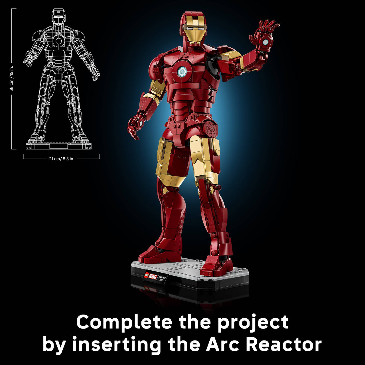 LEGO 76344 Marvel Super Heroes Iron Man Mark 3 Collectors' Edition