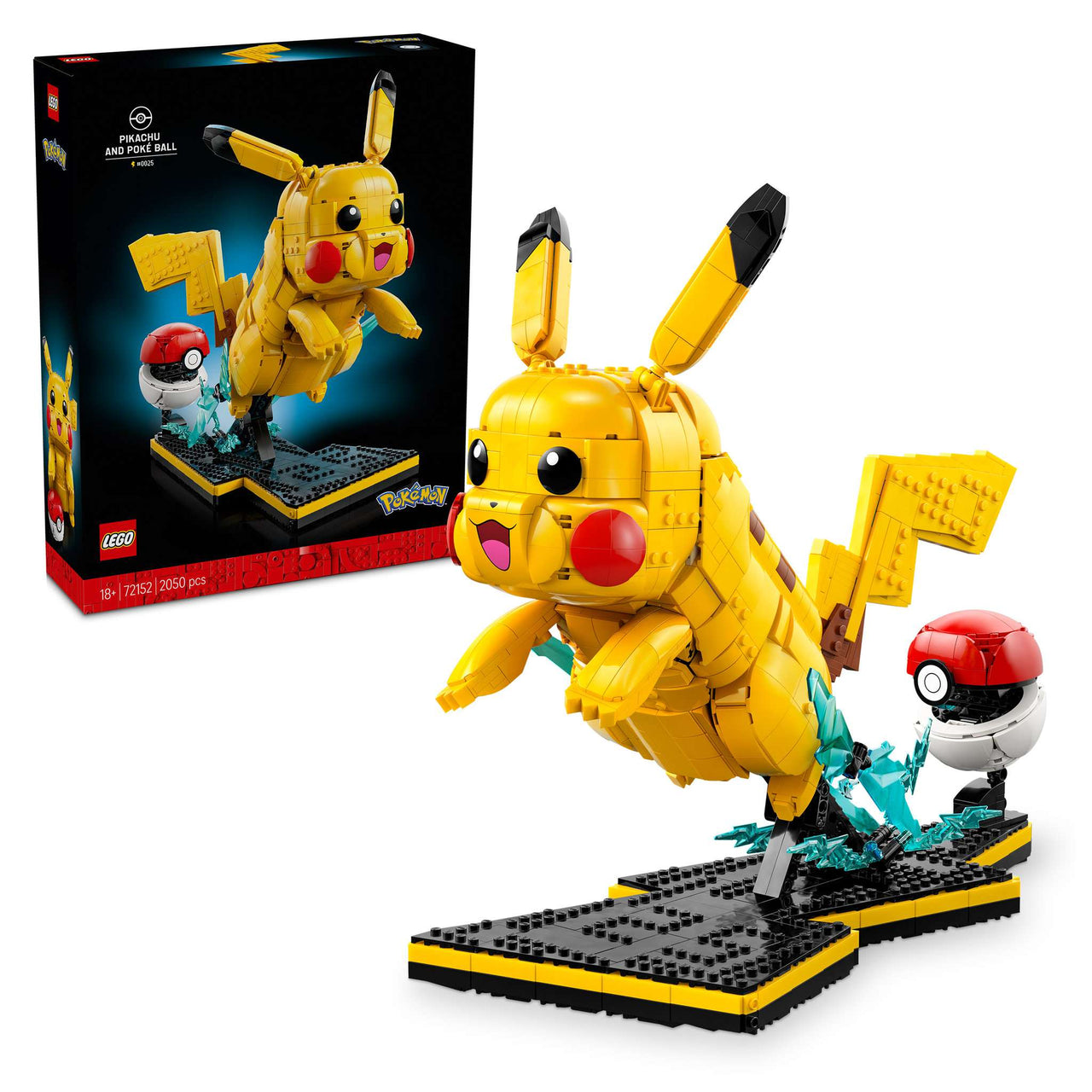 LEGO 72152 Pikachu and Poké Ball