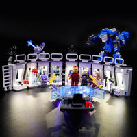 Lego Iron Man Hall of Armor 76125 Light Kit