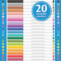 Crayola Super Tip Markers 20 Pack