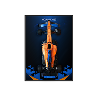Lego 42141 McLaren Formula 1 Race Car Display Wallboard