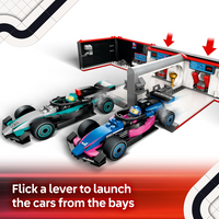 LEGO 60444 City F1 Garage & Mercedes-AMG & Alpine Cars