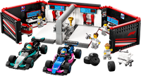 LEGO 60444 City F1 Garage & Mercedes-AMG & Alpine Cars