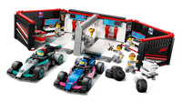 LEGO 60444 City F1 Garage & Mercedes-AMG & Alpine Cars