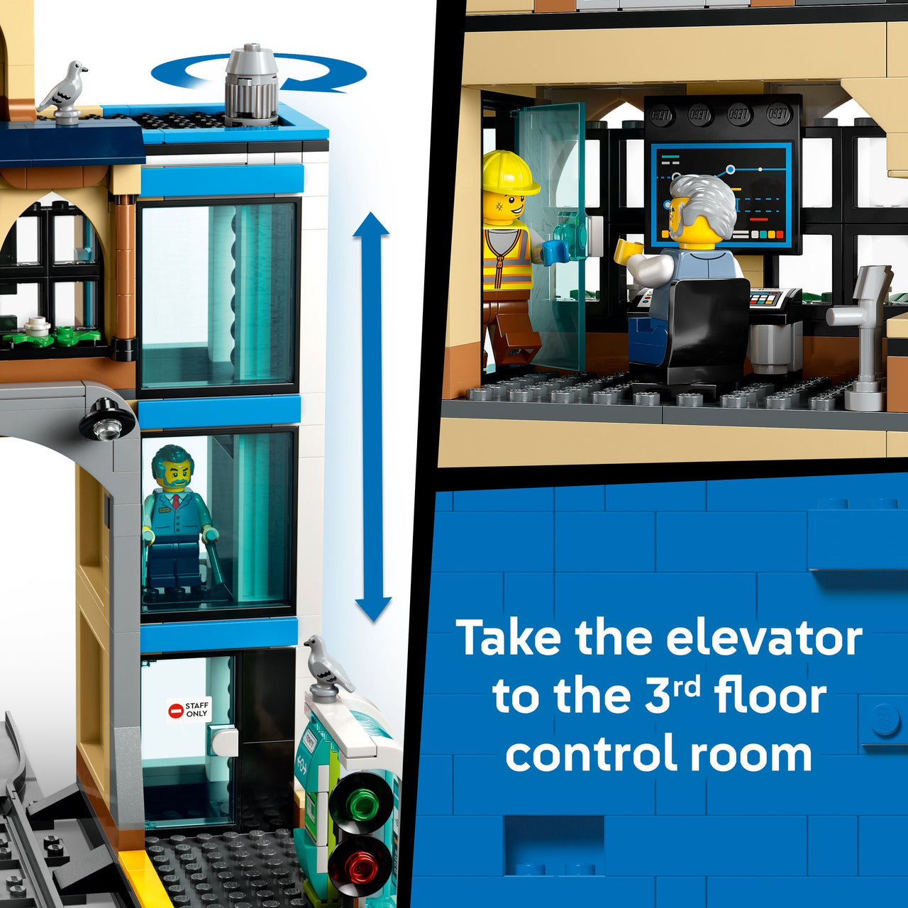 LEGO 60469 City Central Train Station