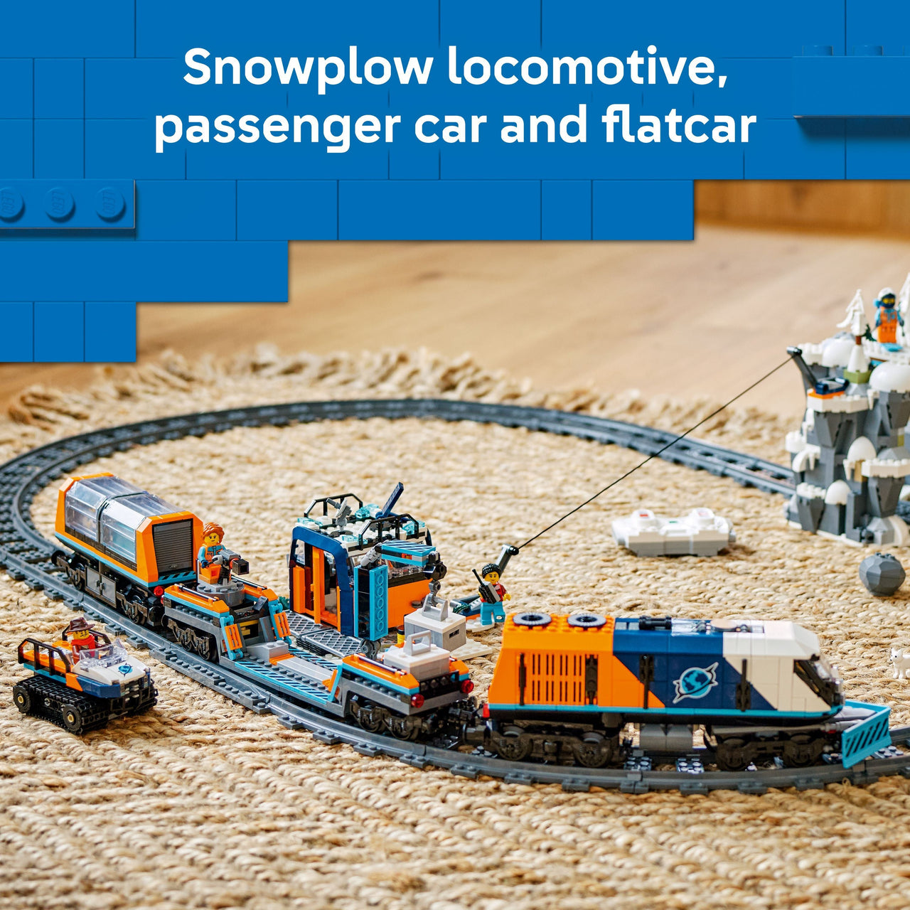 LEGO 60470 City Explorers’ Arctic Polar Express Train