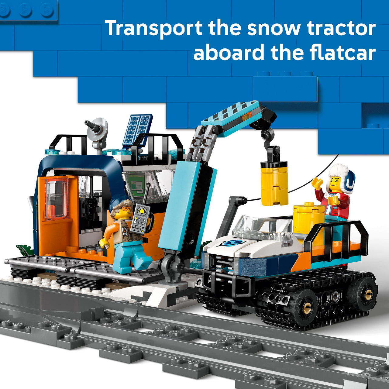 LEGO 60470 City Explorers’ Arctic Polar Express Train