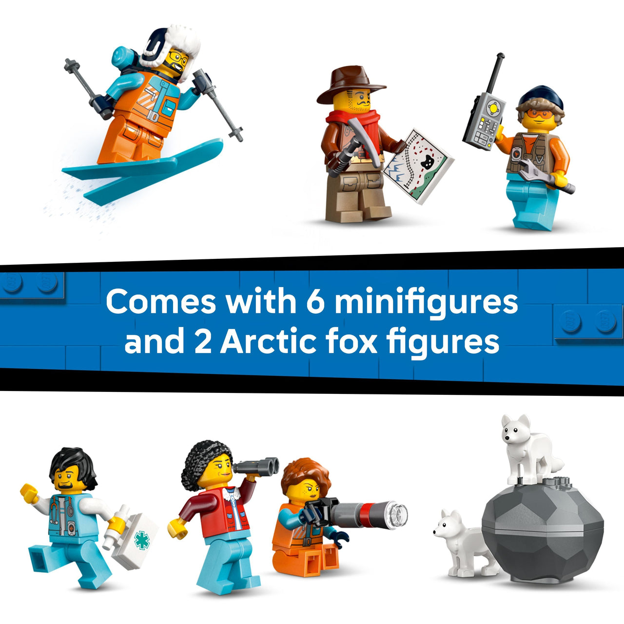 LEGO 60470 City Explorers’ Arctic Polar Express Train
