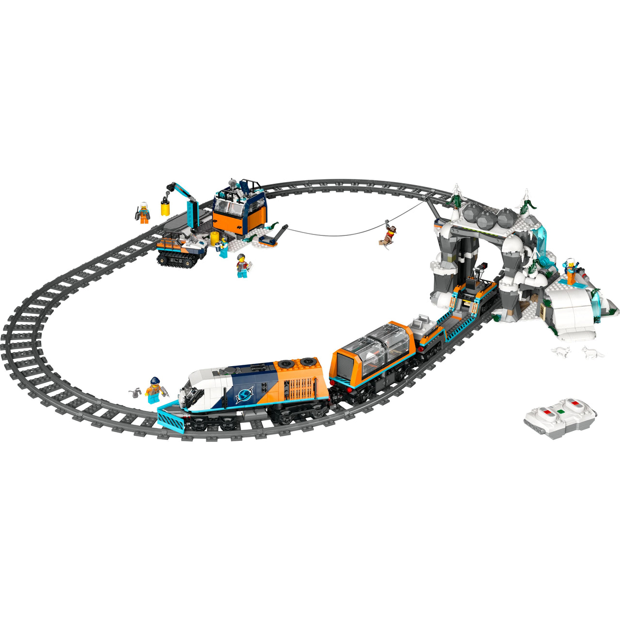 LEGO 60470 City Explorers’ Arctic Polar Express Train