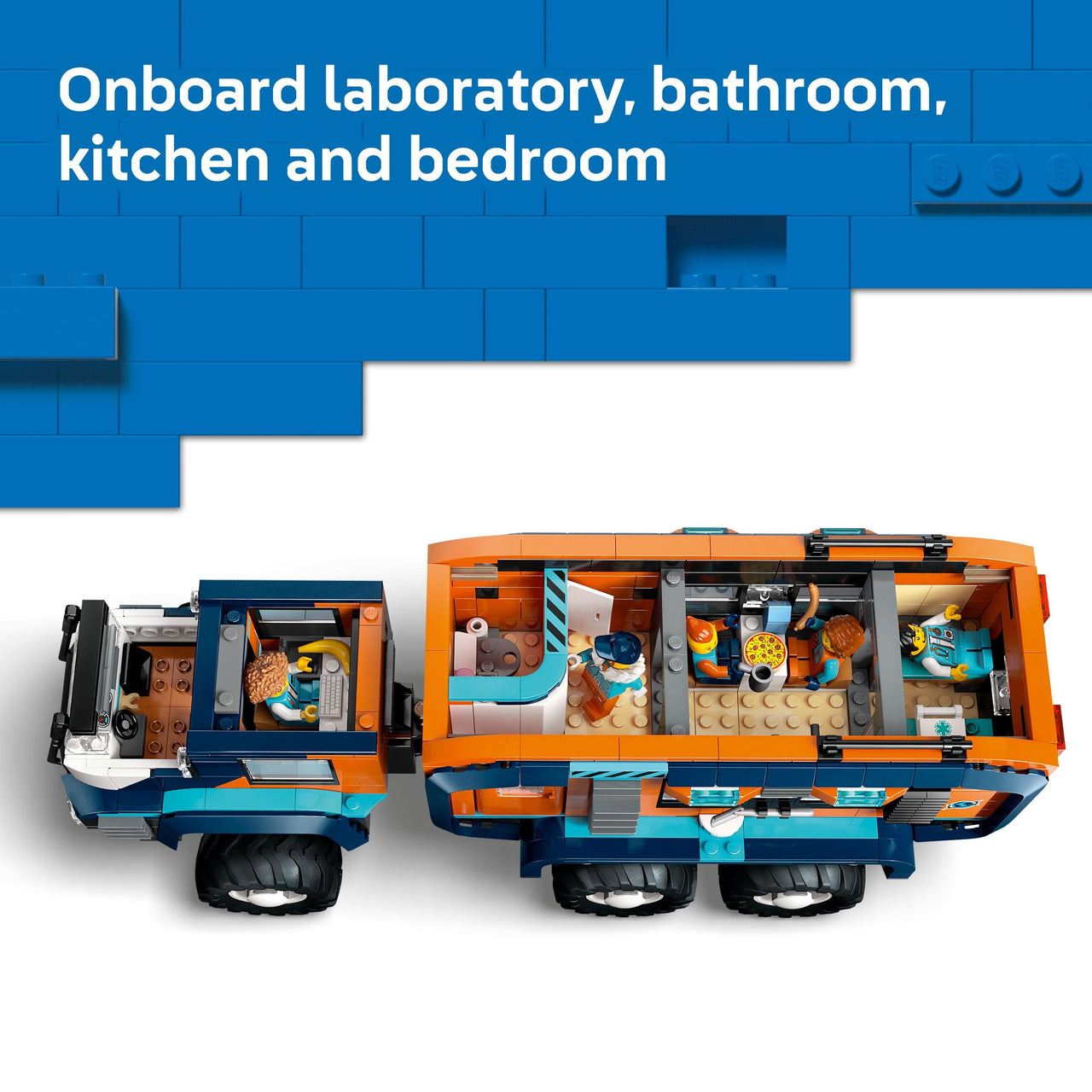 LEGO 60471 City Arctic Explorer Science Lab Truck