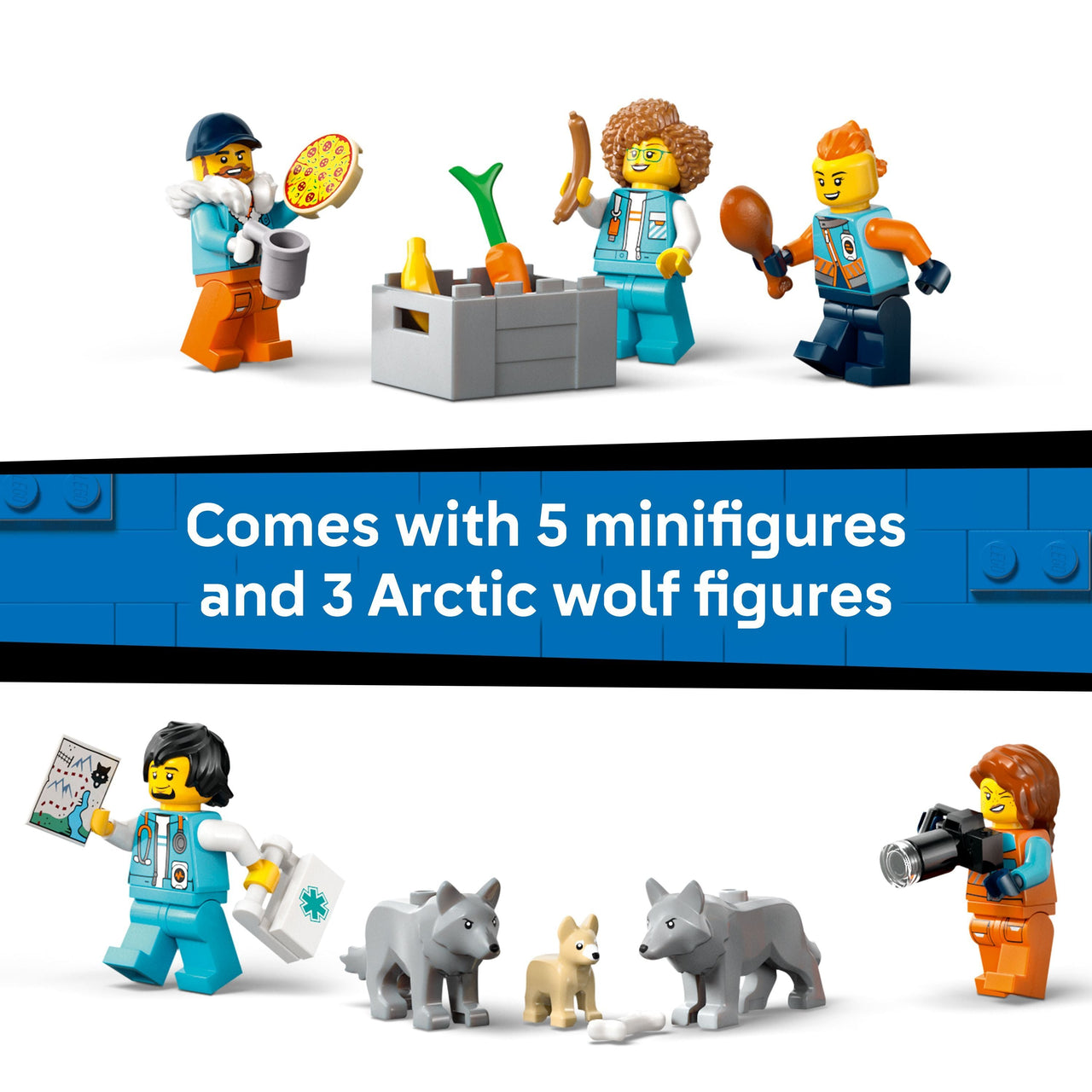 LEGO 60471 City Arctic Explorer Science Lab Truck
