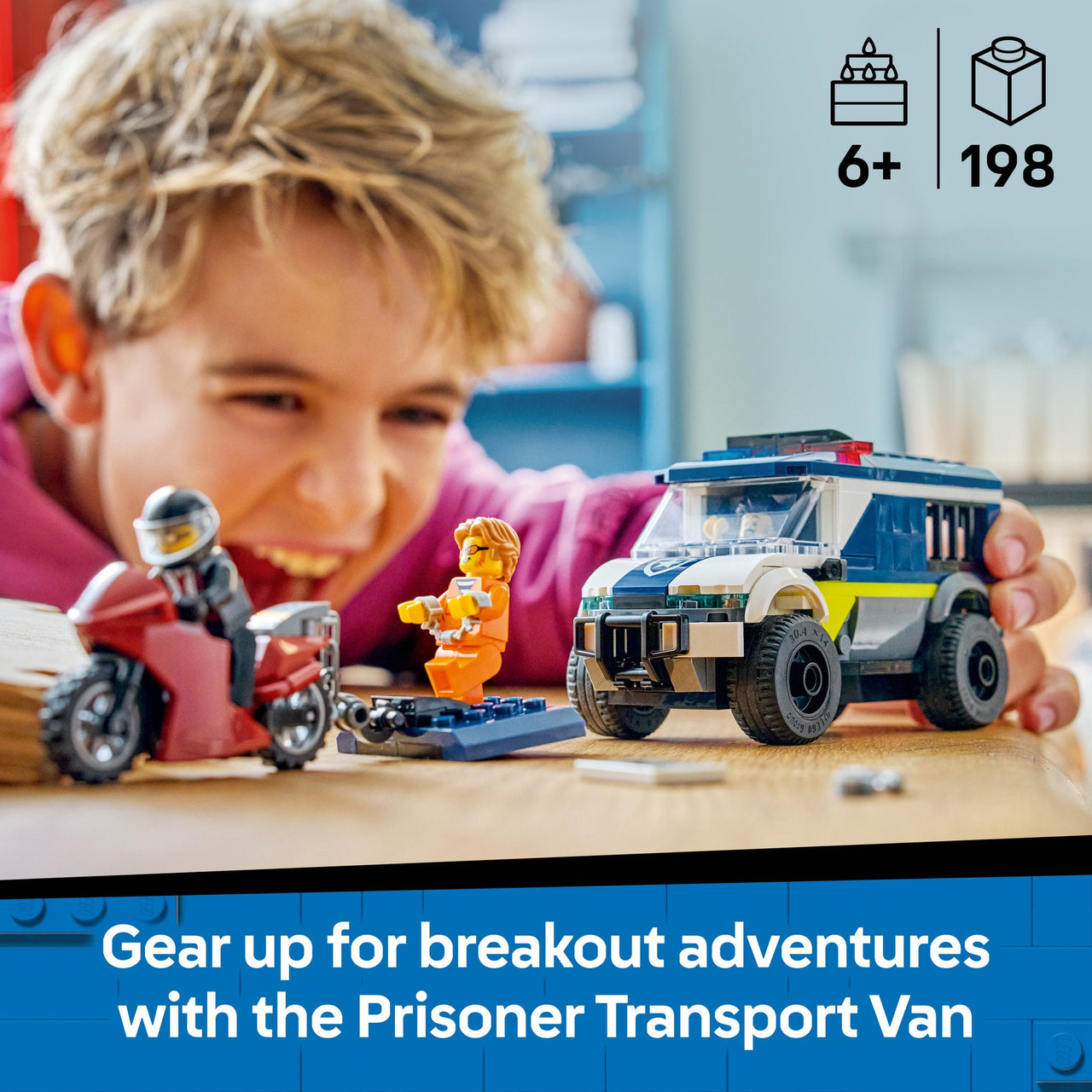LEGO 60479 City Police Prisoner Transport Van
