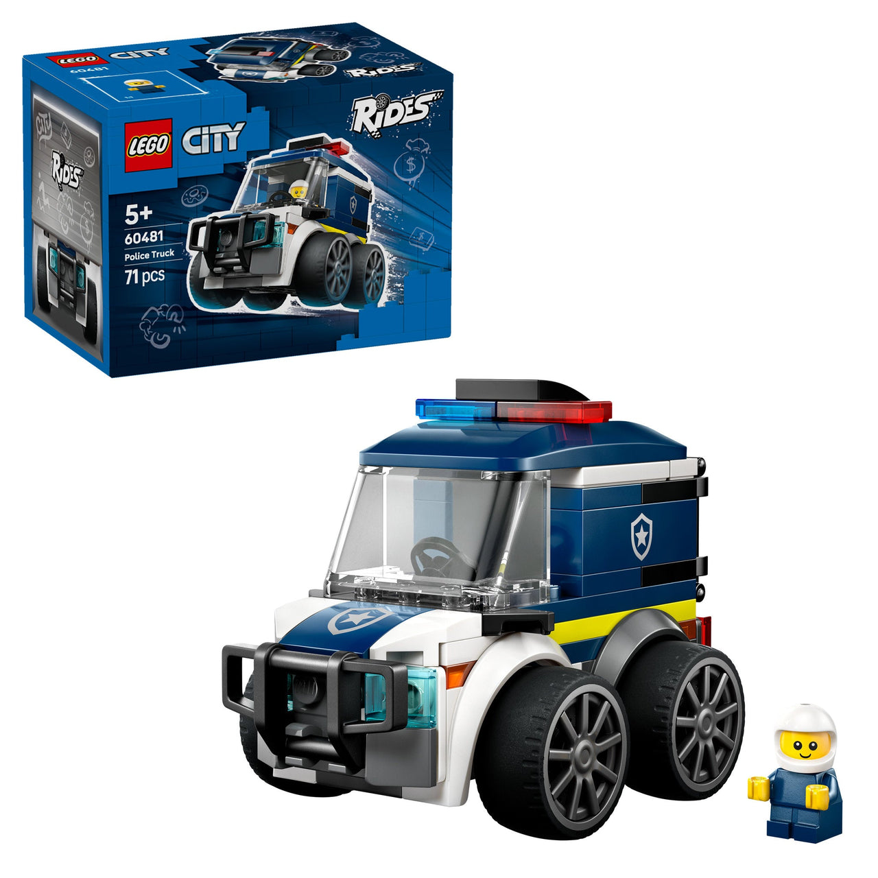 LEGO 60481 City Rides: Police Truck
