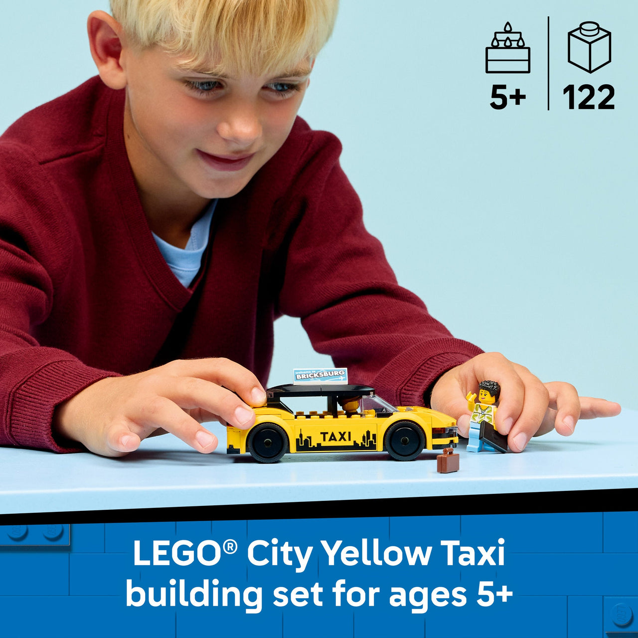 LEGO 60487 City Yellow Taxi