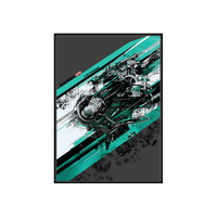 Lego 42171 Mercedes-AMG F1 W14 E Performance Display Wallboard