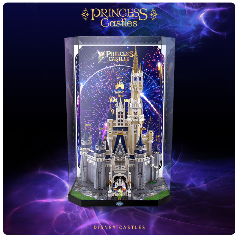 Lego The Disney Castle 71040 Display Case - Diamond model