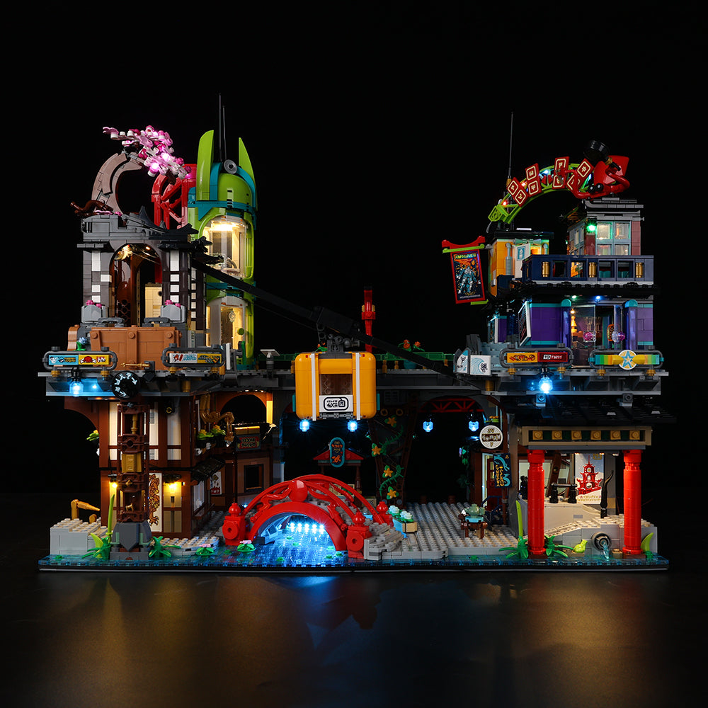 Lego NINJAGO City Markets 71799 Light Kit