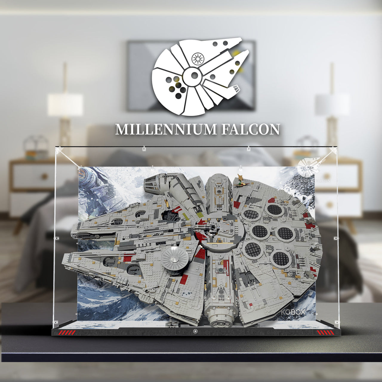 Lego 75192 Millennium Falcon Display Case