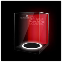 Lego Helmet Series Display Case Duel Lights Version Compatible with 75277 75274 75276 75304 75328 75327 75343 75305