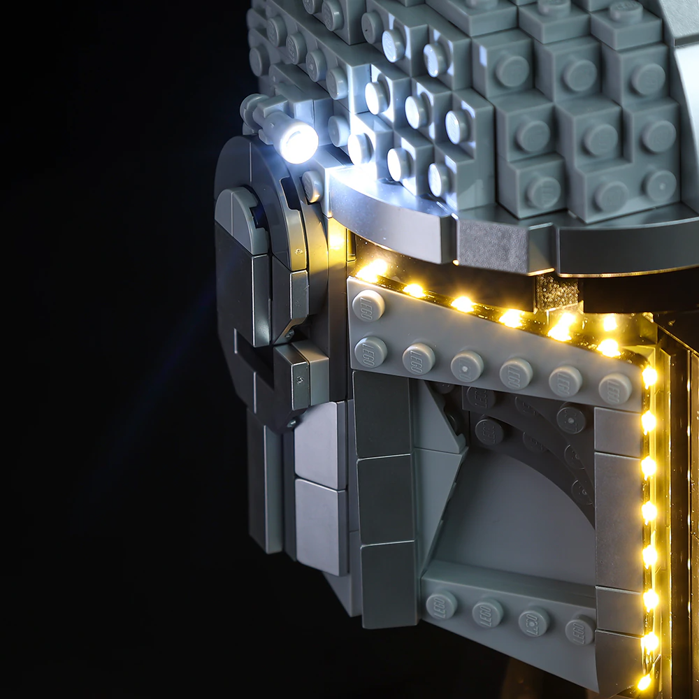 Lego The Mandalorian Helmet 75328 Light Kit