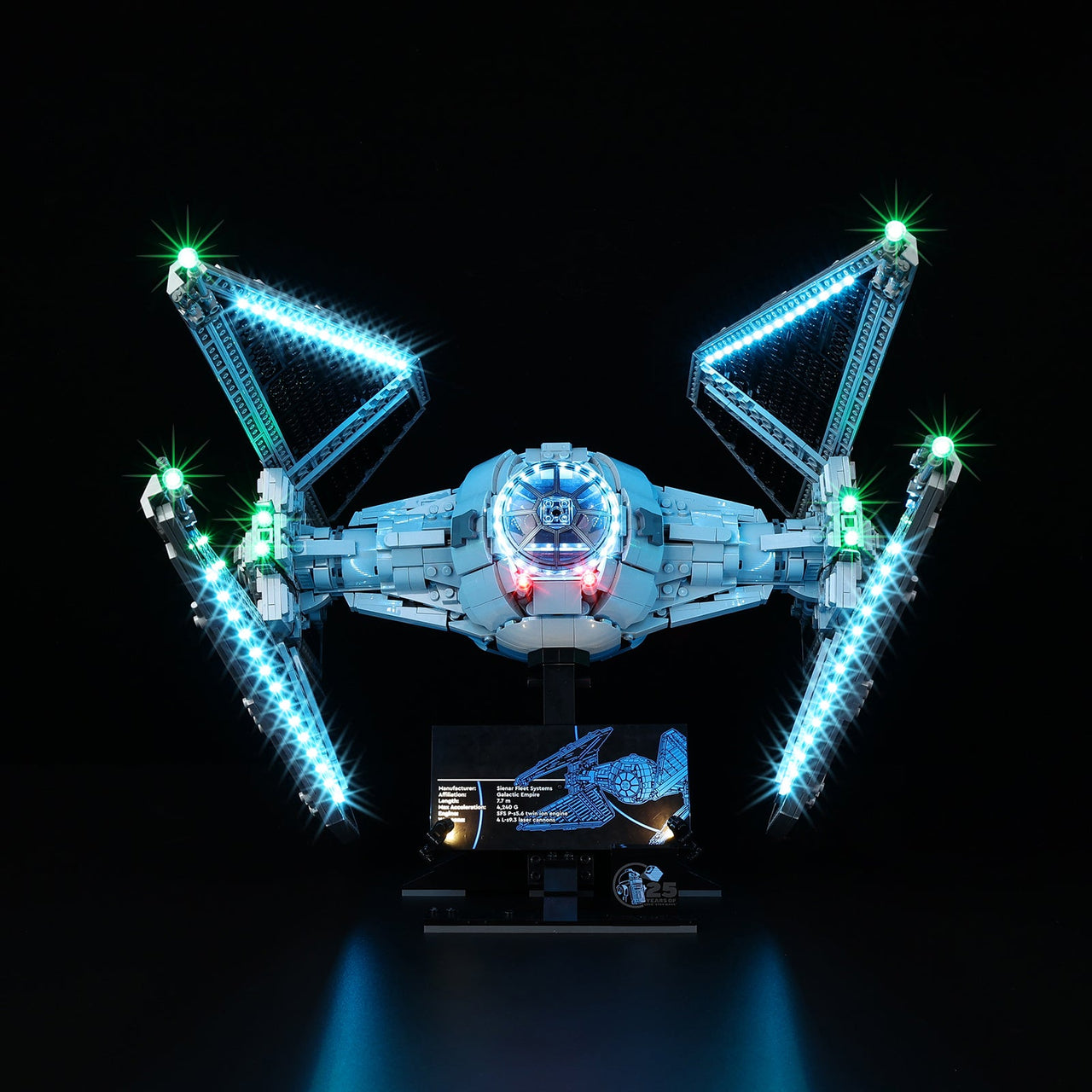 Lego TIE Interceptor 75382 Light Kit