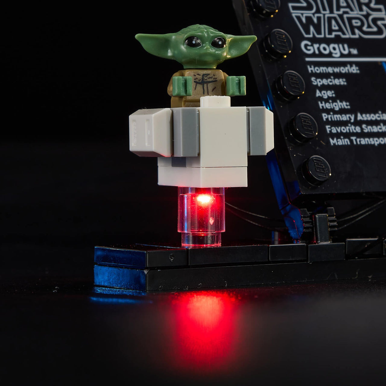Lego Grogu with Hover Pram 75403 Light Kit