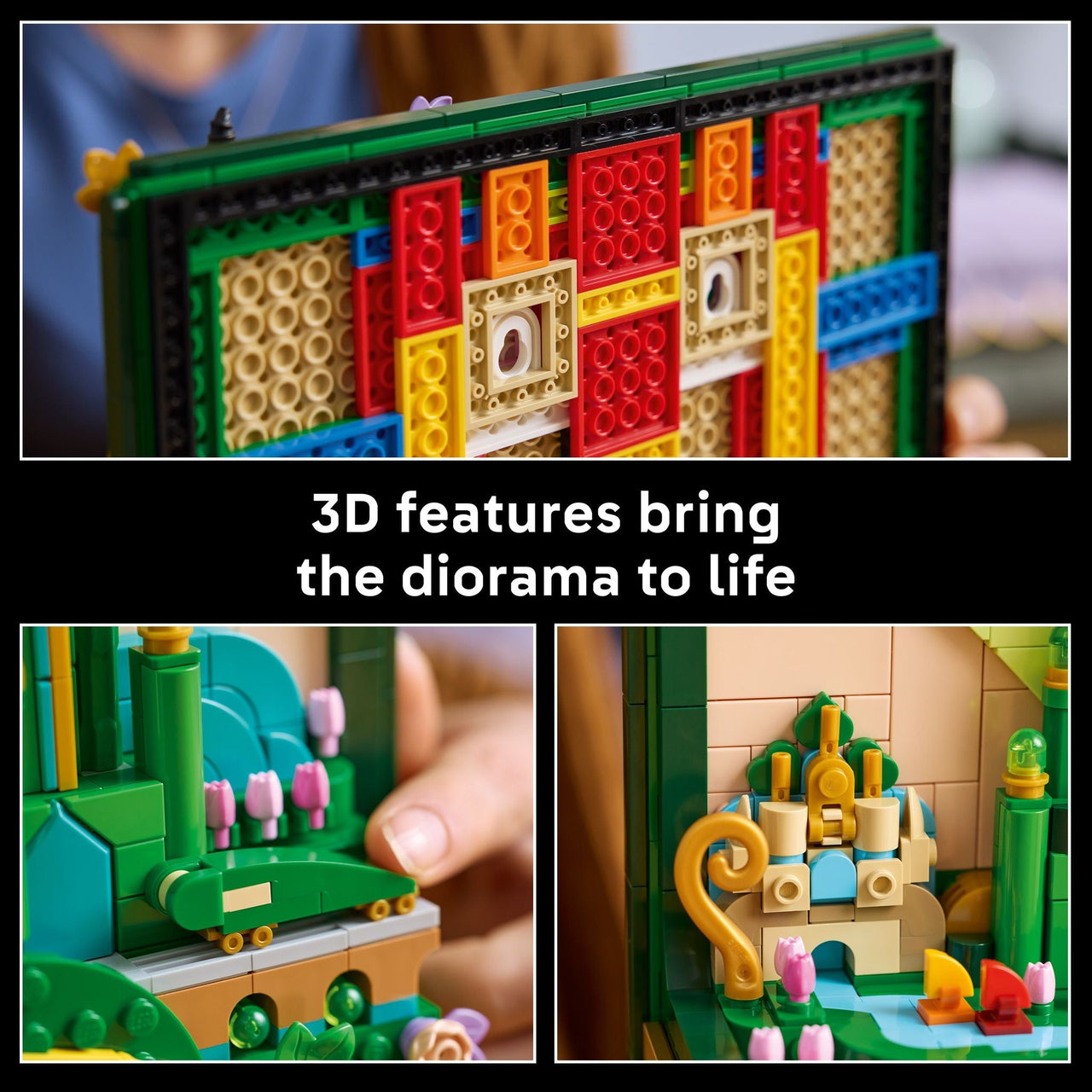 LEGO 75685 Wicked Emerald City Wall Art