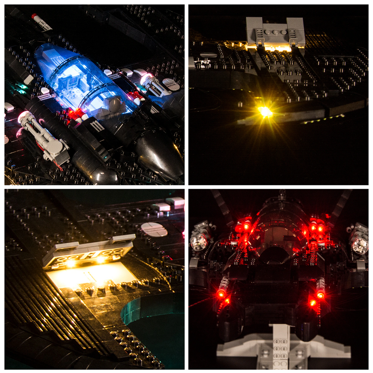 Lego 1989 Batwing 76161 Light Kit