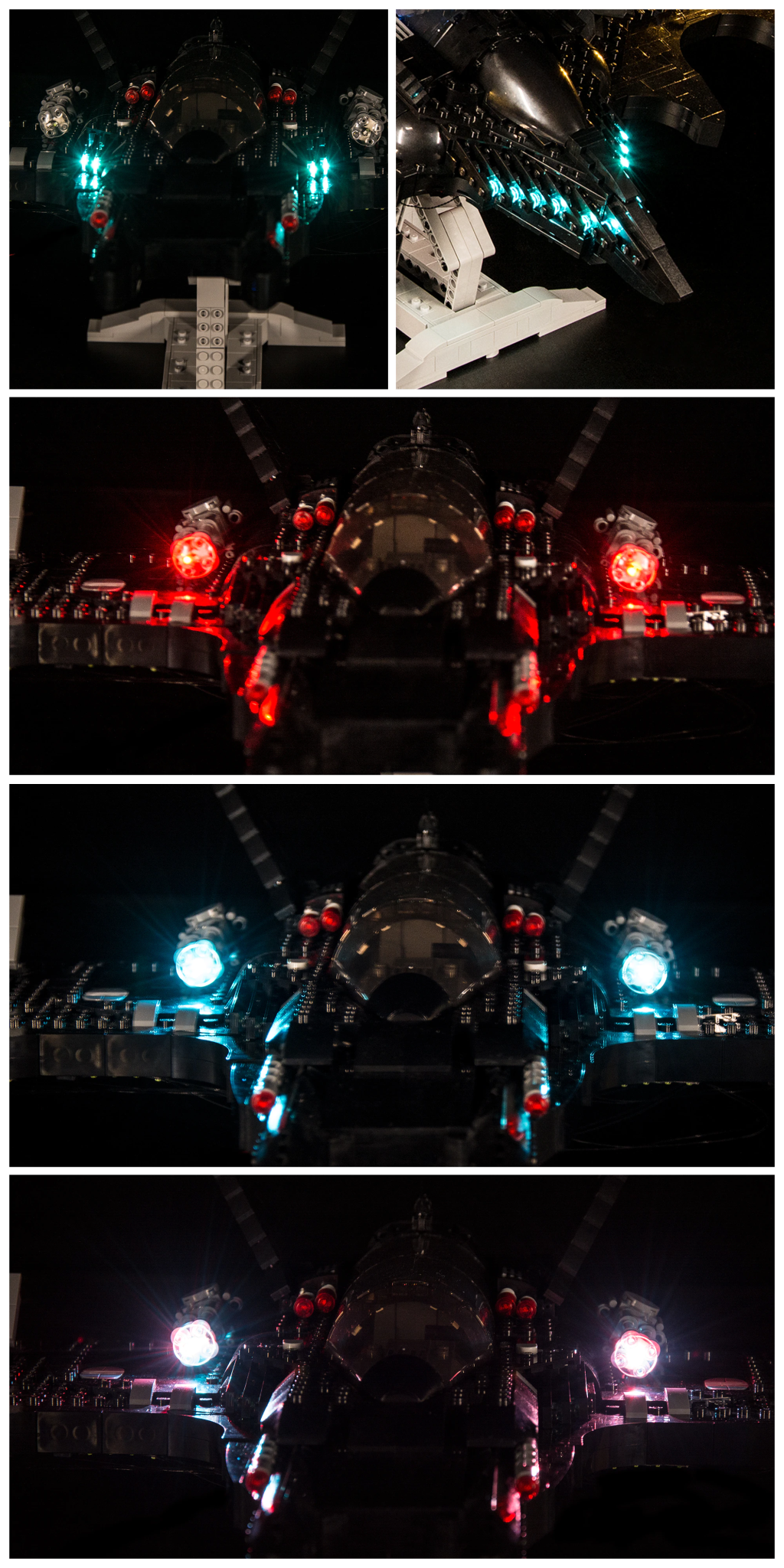 Lego 1989 Batwing 76161 Light Kit