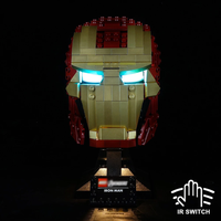 Lego Iron Man Helmet 76165 light kit