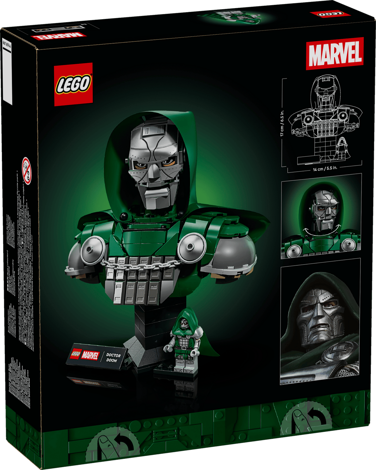 LEGO Marvel Doctor Doom Bust 76345 | Adult Collectible Set