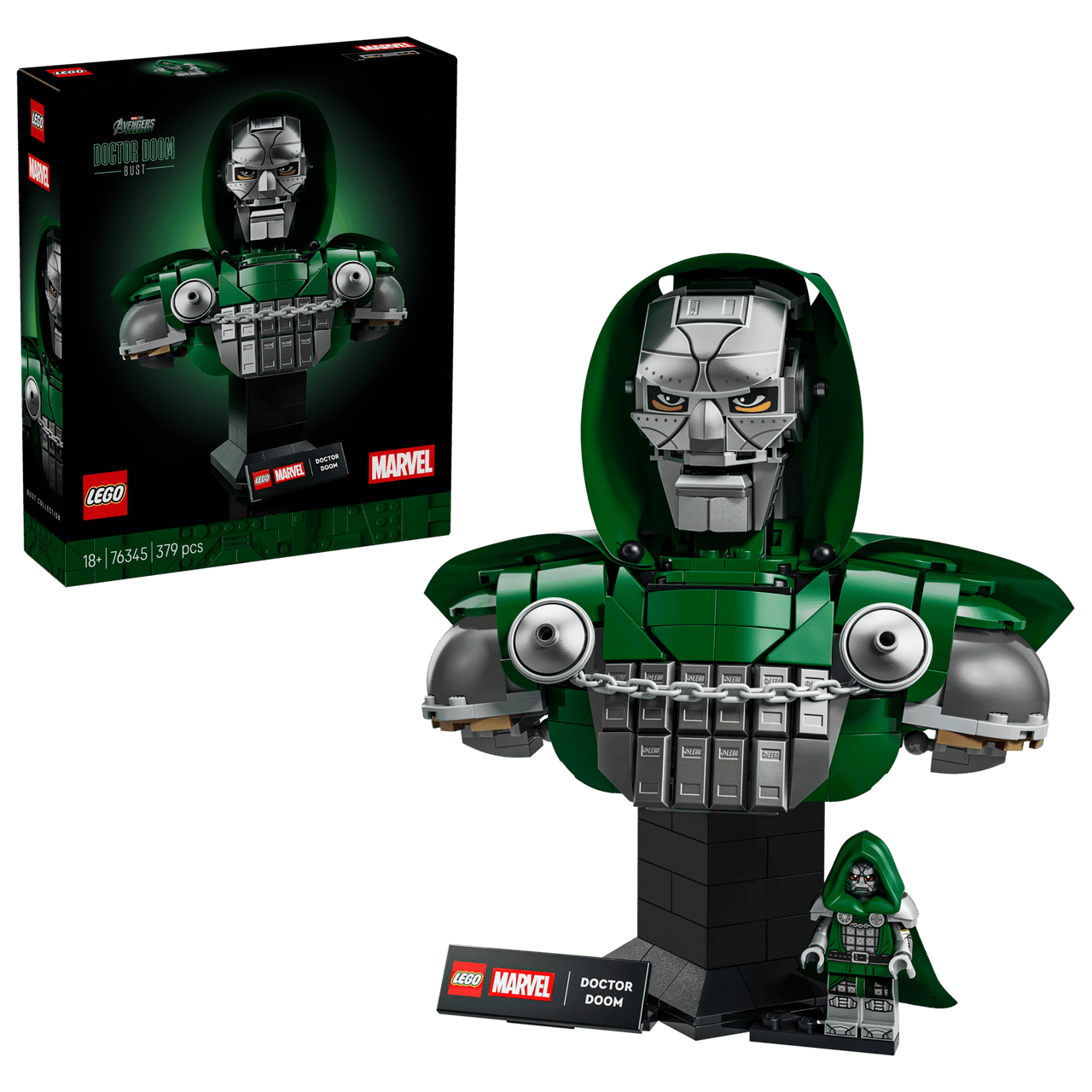 LEGO Marvel Doctor Doom Bust 76345 | Adult Collectible Set