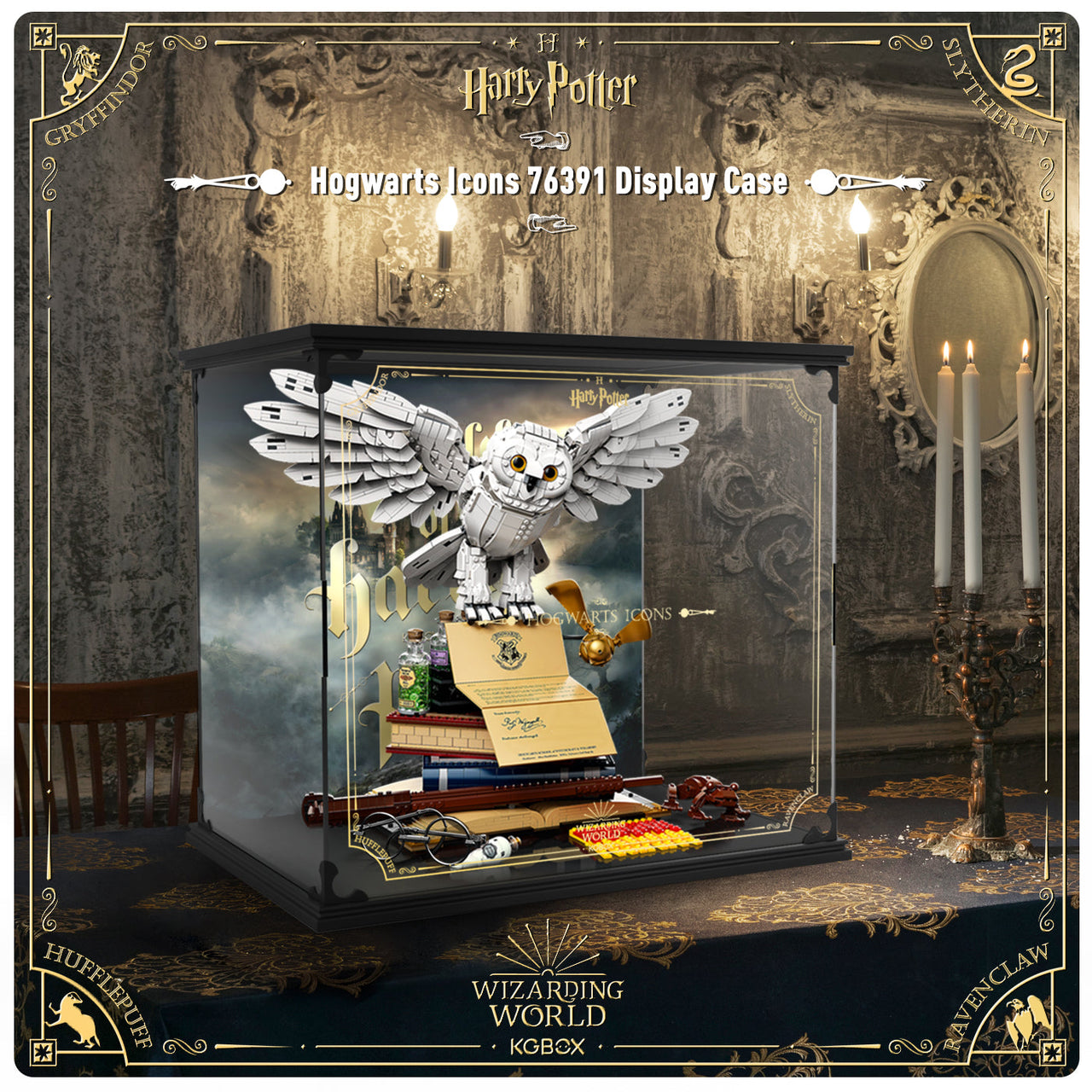 Lego 76391 Hogwarts Icons - Collectors' Edition Display Case