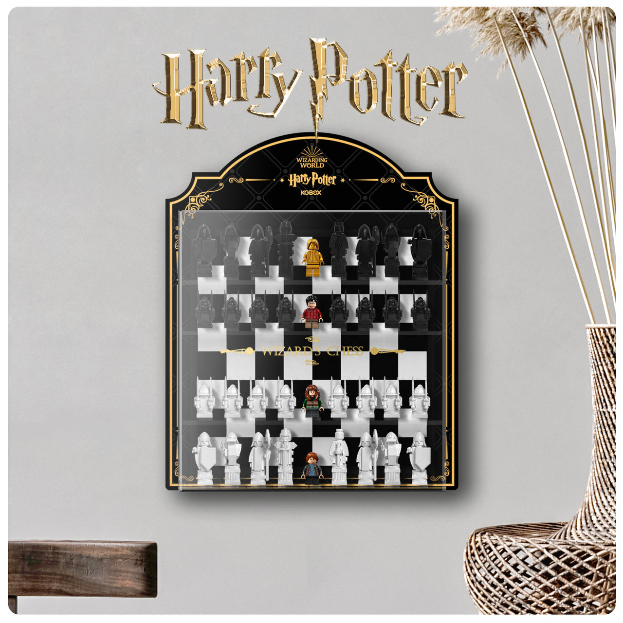 Lego Hogwarts Wizard’s Chess 76392 Display Case