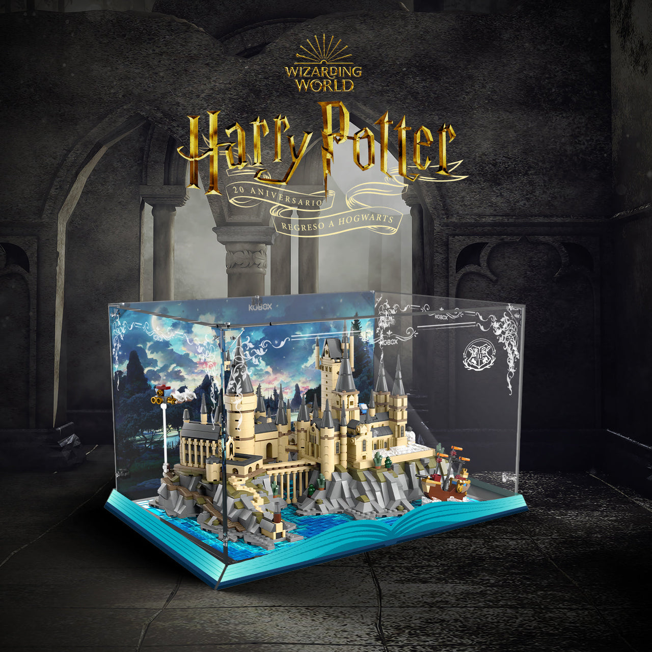 Lego 76419 Hogwarts Castle and Grounds Display Case