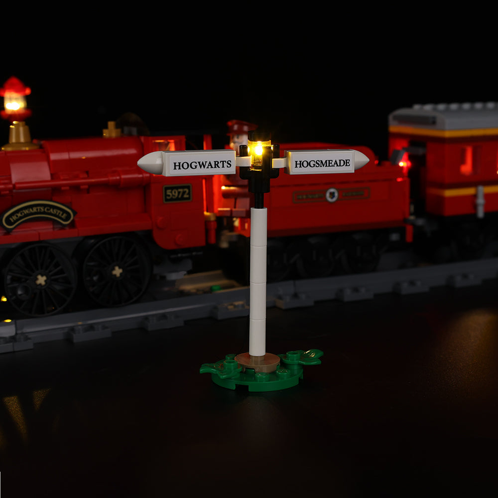 Lego Hogwarts Express Train Set with Hogsmeade Station 76423 Light Kit