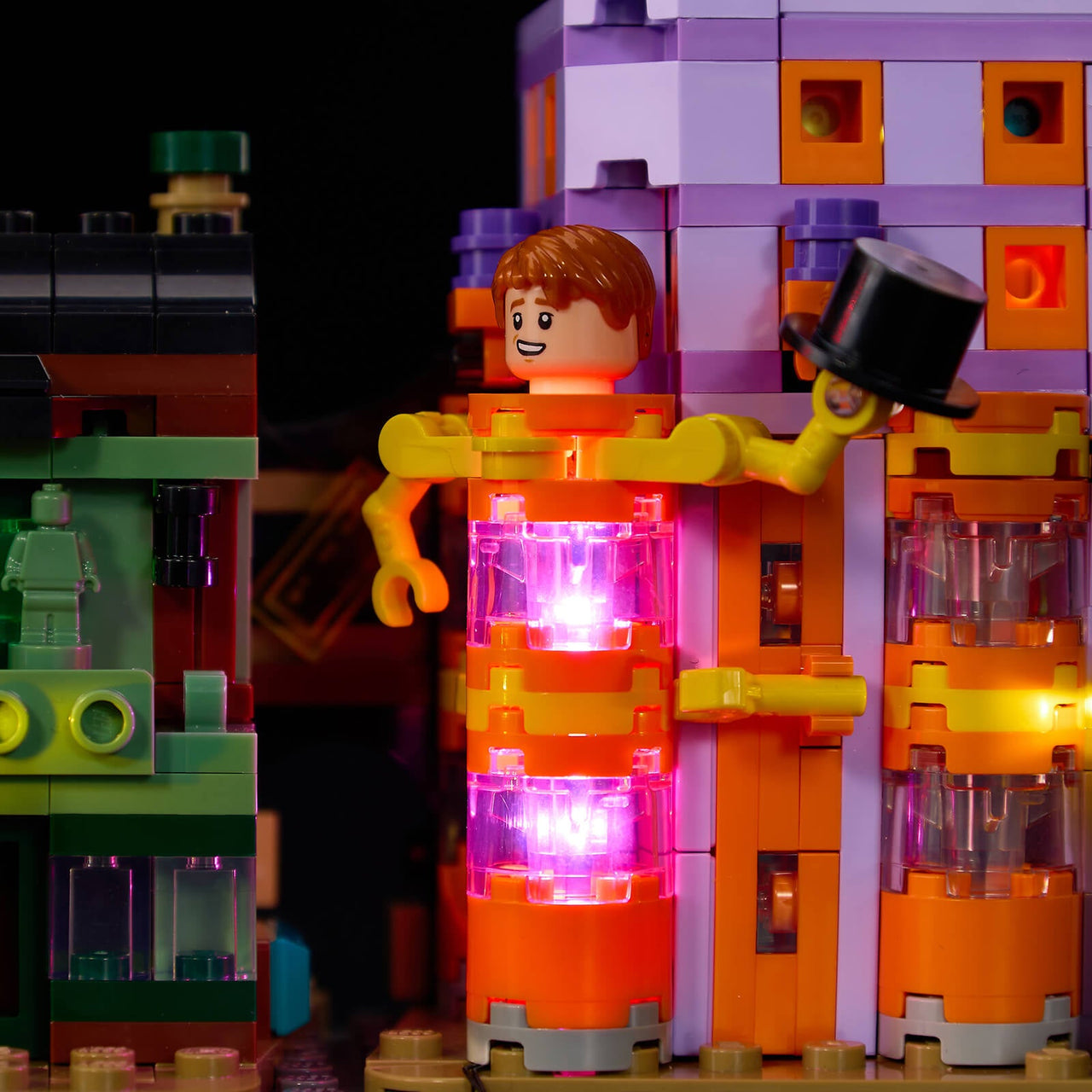 Lego Diagon Alley Wizarding Shops 76444 Light Kit