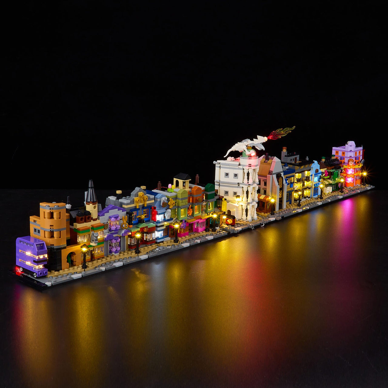 Lego Diagon Alley Wizarding Shops 76444 Light Kit