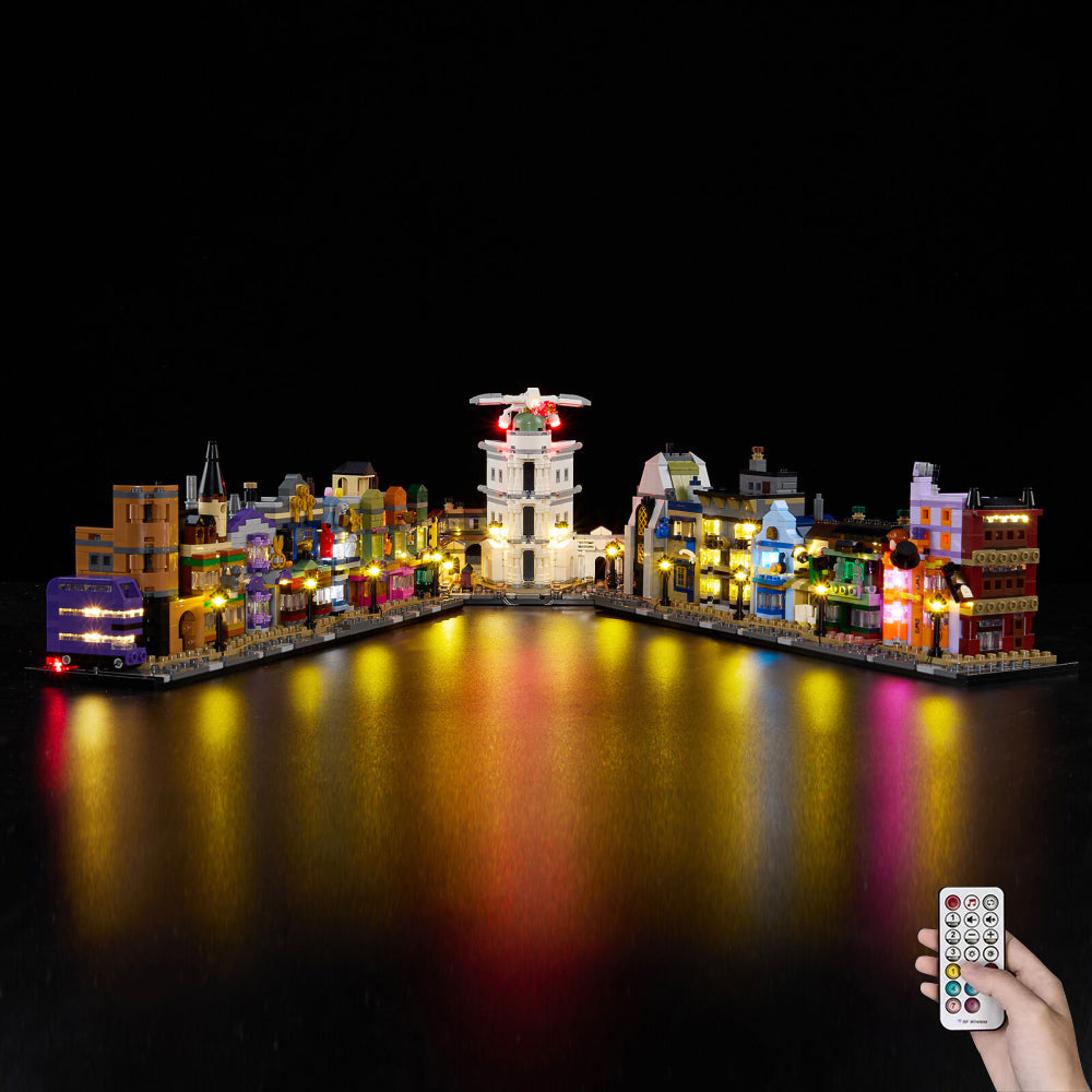 Lego Diagon Alley Wizarding Shops 76444 Light Kit