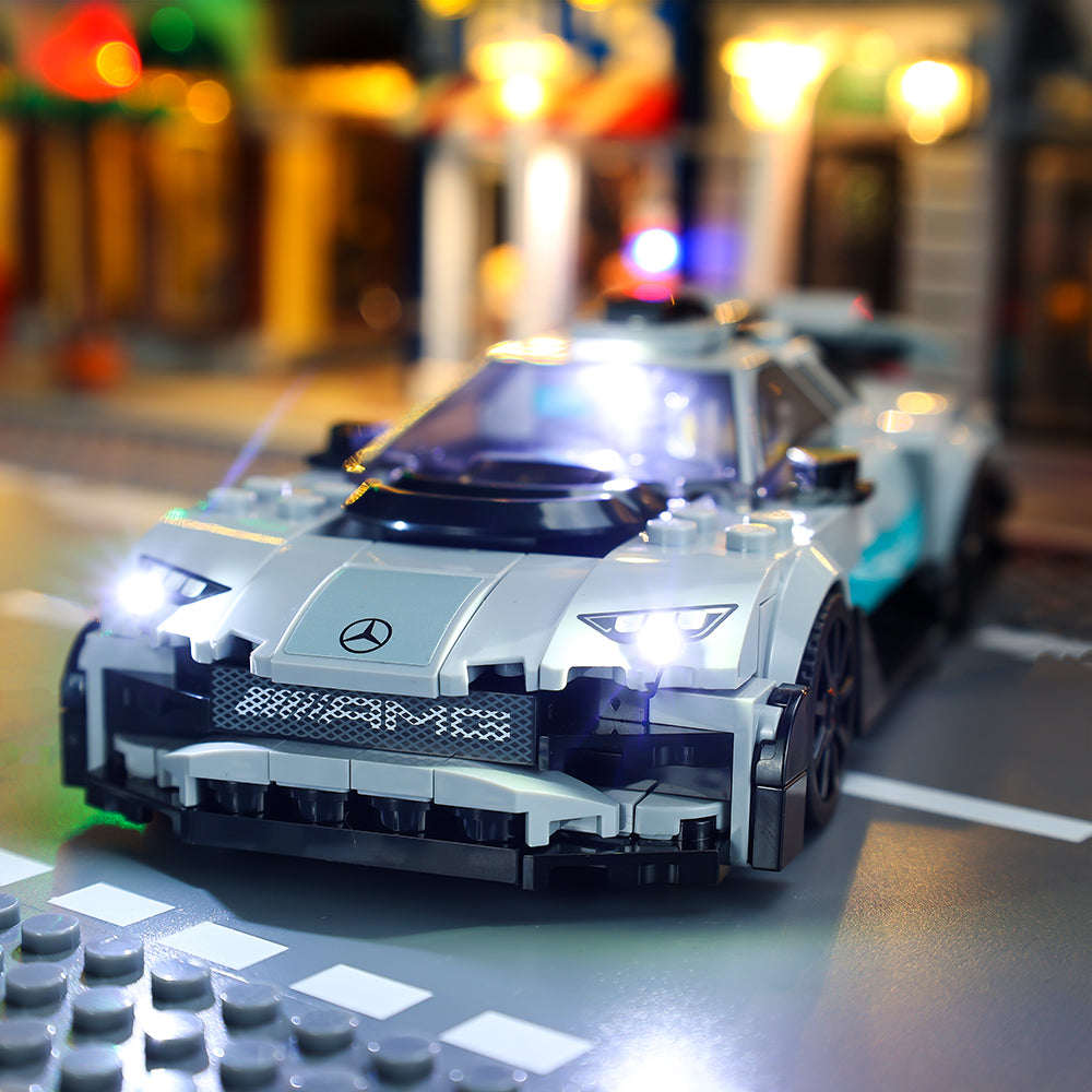 Lego Mercedes-AMG F1 W12 E Performance & Mercedes-AMG Project One 76909 Light Kit