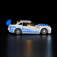 Lego 2 Fast 2 Furious Nissan Skyline GT-R 76917 Light Kit