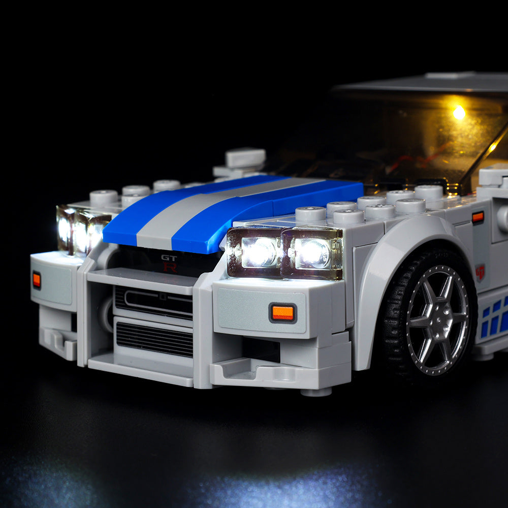 Lego 2 Fast 2 Furious Nissan Skyline GT-R 76917 Light Kit