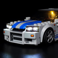 Lego 2 Fast 2 Furious Nissan Skyline GT-R 76917 Light Kit