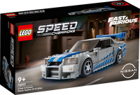 LEGO 76917 Speed Champions 2 Fast 2 Furious Nissan Skyline GT-R (R34)