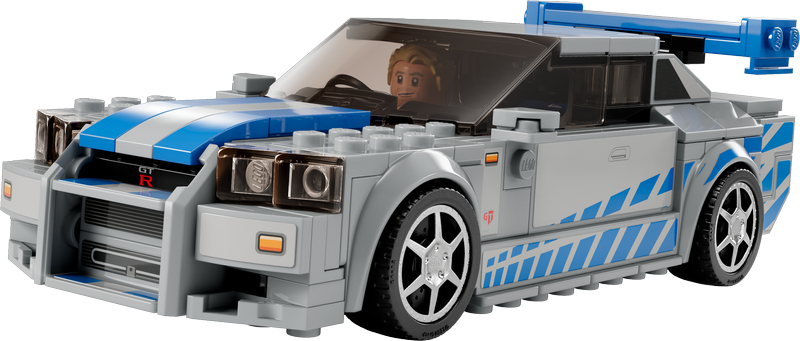 LEGO 76917 Speed Champions 2 Fast 2 Furious Nissan Skyline GT-R (R34)